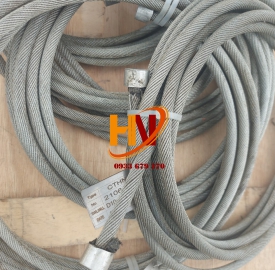Cáp thép chống xoắn phi 10mm Hàn Quốc