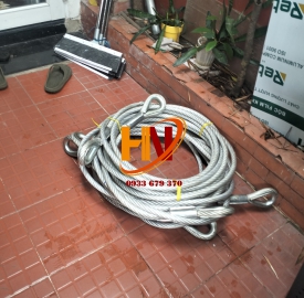 Cáp Bọc NHựa PVC Bấm chì 2 đầu